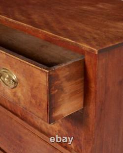 Early 19th Century Federal Inlaid Fruitwood Chest of Drawers