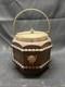 Early 20th Century English Oak Biscuit Barrel