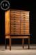 Early 20th Century Wooden Document Cabinet