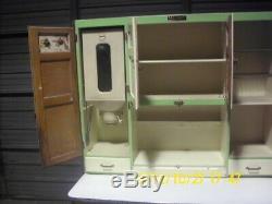Early American McDougall, Hoosier style, kitchen Cabinet