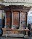 Early Oak Medical/lawyer/server Cabinet Counter Victorian Gothic Kitchen Study