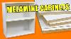 Economy Cabinet Making With Melamine How To Build Cabinets