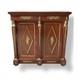 Empire Style Mahogany Cabinet With Gilded Bronze Mounts