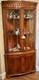 English Bevan Funnell Reprodux Mahogany Chippendale Corner Cabinet