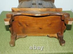 English Wooden Cabinet Miniature Furniture, Jewelry Box! Victorian Style