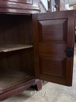 Estate Sourced Corner Cabinet Solid Wood, Early 1800s Antique