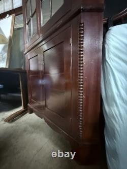 Estate Sourced Corner Cabinet Solid Wood, Early 1800s Antique