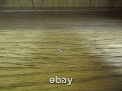 Ethan Allen Chippendale Canterbury Oak Dresser Hutch Top Shelf B