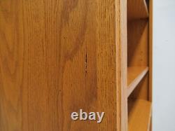 Ethan Allen Chippendale Canterbury Oak Dresser Hutch Top Shelf B