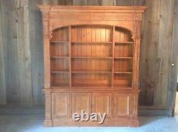 Ethan Allen Legacy French Country Bookcase Bookshelf Library Shelf Display Hutch