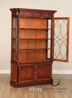 Ethan Allen'Newport' Mahogany China Cabinet
