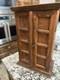 Exceptional Antique Quality Miniture Armoire 2 Door Classic Paneling Cabinet