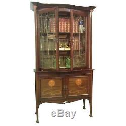 Exquisite Art Nouveau Marquetry Cabinet Iconic Majorelle Style -Provenance