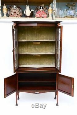Exquisite Art Nouveau Marquetry Cabinet Iconic Majorelle Style -Provenance