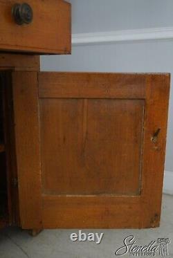 F65712EC Antique Pennsylvania Dutch Step Back Cupboard