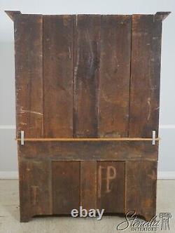 F65712EC Antique Pennsylvania Dutch Step Back Cupboard