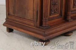 F74209 Antique French Renaissance Walnut Cabinet Hutch