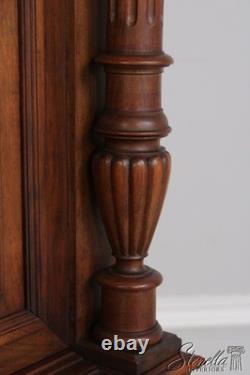 F74209 Antique French Renaissance Walnut Cabinet Hutch