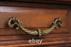 F74209 Antique French Renaissance Walnut Cabinet Hutch