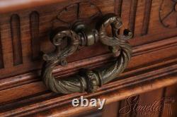 F74209 Antique French Renaissance Walnut Cabinet Hutch