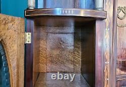 Fantastic Antique Zebrawood German Art-Deco Style Hallway Cabinet c1900