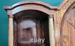 Fantastic Antique Zebrawood German Art-Deco Style Hallway Cabinet c1900