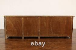 Farmhouse Antique Country Store Kitchen Pantry Counter, Bar, TV Console #42054