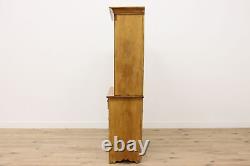 Farmhouse Antique Pine Kitchen Cabinet or Pantry Cupboard #50274