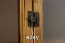 Farmhouse Antique Pine Kitchen Cabinet or Pantry Cupboard #50274