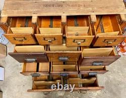 Final Sale Yawman Lot 4 Sects+base+3 File Cab+1 File Side+2 Xtra Drawer Q/s Oak
