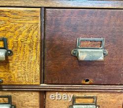 Final Sale Yawman Lot 4 Sects+base+3 File Cab+1 File Side+2 Xtra Drawer Q/s Oak