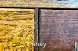 Final Sale Yawman Lot 4 Sects+base+3 File Cab+1 File Side+2 Xtra Drawer Q/s Oak