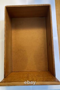 Final Sale Yawman Lot 4 Sects+base+3 File Cab+1 File Side+2 Xtra Drawer Q/s Oak