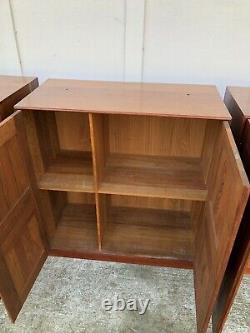 Fine Set of (3) Rare MOGENS KOCH RUD RASMUSSENS Teak Cabinets Stereo, Record