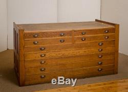 Flat File Map Cabinet