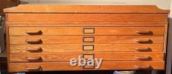 Flat Filing Cabinet. Great blueprints, maps, artwork, posters, etc