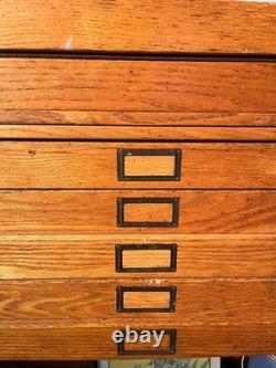 Flat Filing Cabinet. Great blueprints, maps, artwork, posters, etc