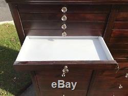 Free Shipping To Nyc/nj/eastern Pa Area Antique Dental Cabinet Jewelry Cabinet