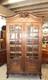 French Antique Normandy Oak Louis Xv 2 Door Armoire Bookcase / Display Cabinet