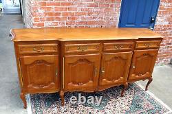 French Antique Oak Louis XV Style Sideboard / Buffet