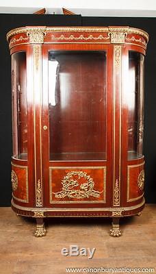French Empire Display Cabinet Vitrine China Cabinets Bijouterie