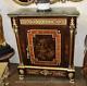 French Empire Sideboard Cabinet Marquetry Inlay