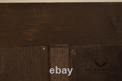 French Empire Style Burl Wood Vitrine Display Cabinet