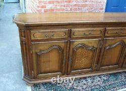 French Oak Traditional Sideboard with Key