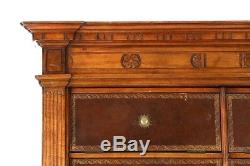 French Provincial Chest of Drawers Apothecary Cartonnier Carved Antique Highboy