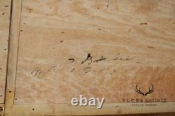 French Provincial Style Vintage Painted China Cabinet