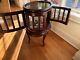 French-style Reproduction Glass Panel Curio Cabinet Tea/liquor Table Pickup