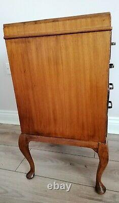 Fyne Ladye Art Deco Mahogany Music Sheet Cabinet 4 Drawers Swing Slide