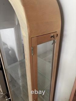 Gabinete de Exhibición / Credenza de 4 Piezas con Iluminación Vidrio Elegante