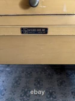 Gaylord Library Card Catalog 30 Drawer Wood MCM Mid Century #2